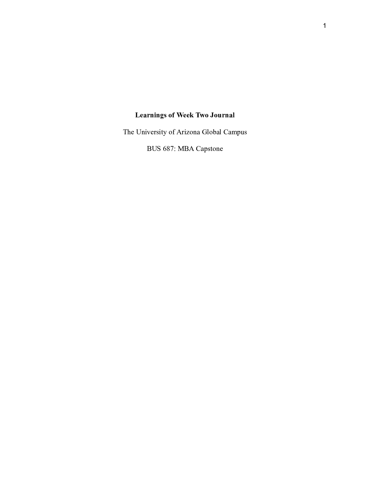 Preview image of Bus 687 Week 2 Journal.docx document